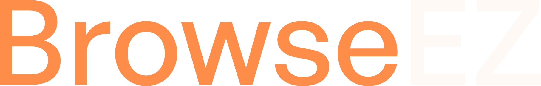 BrowseEZ logo for dark mode